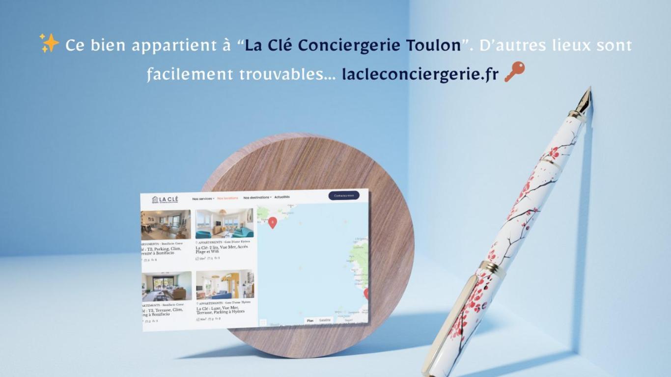 Ferienwohnung La Cle - Port - Gare - Centre De Toulon Exterior foto
